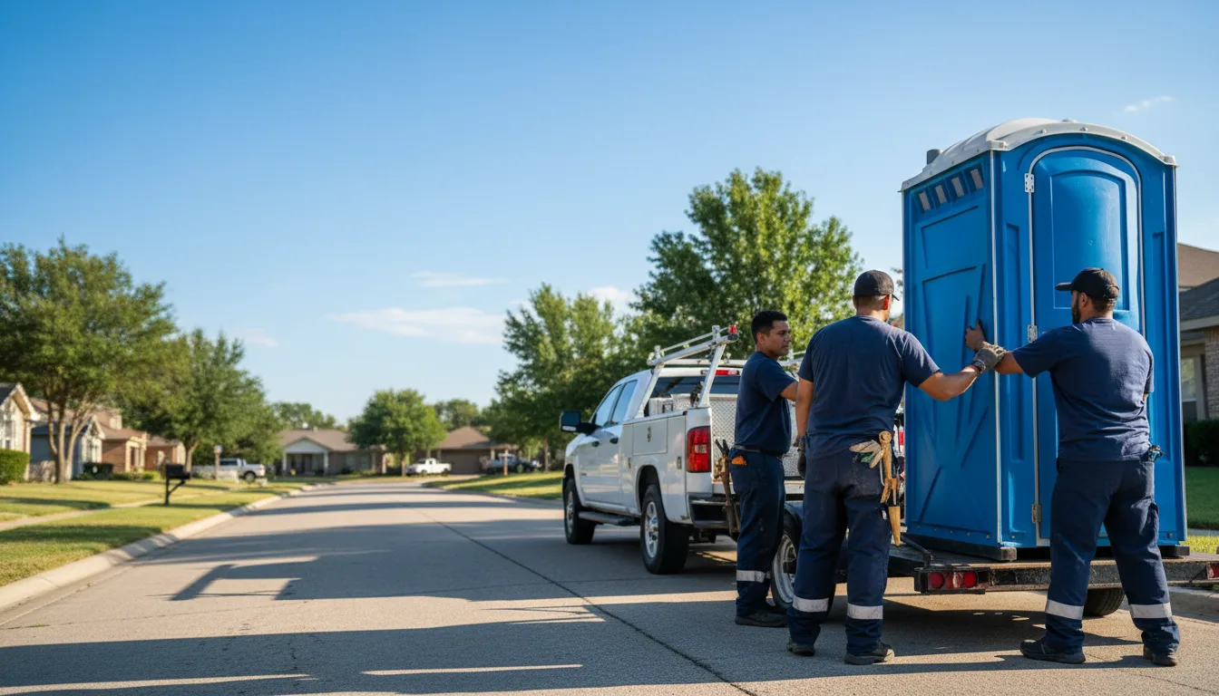 Portable Toilet Rental in Vilonia, AR near me